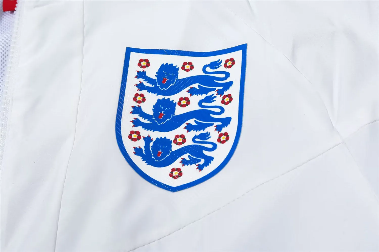 England Windbreaker Hoodie Jacket White 2024/25