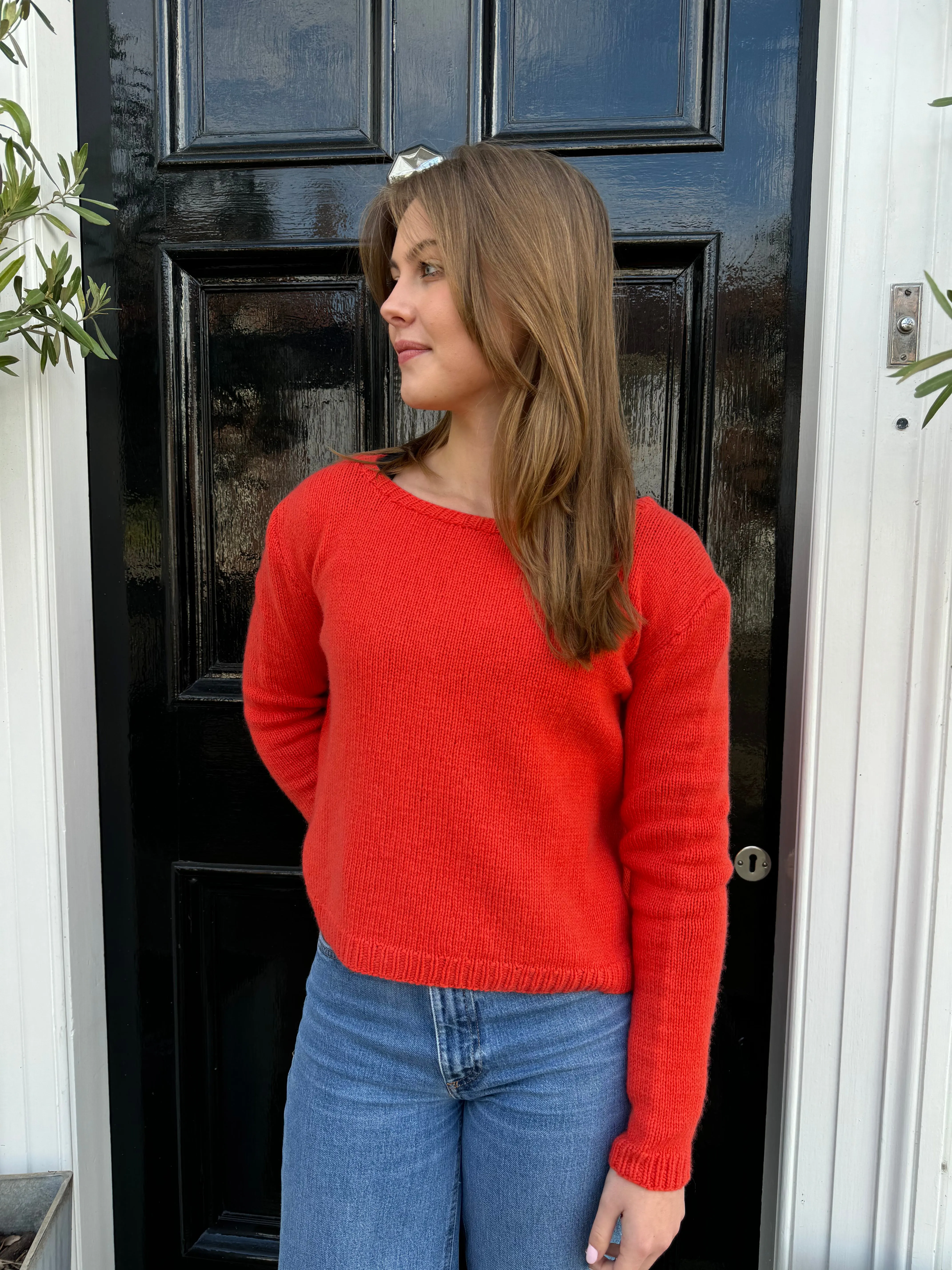 English Weather Tang Cashmere Sophie Sweater