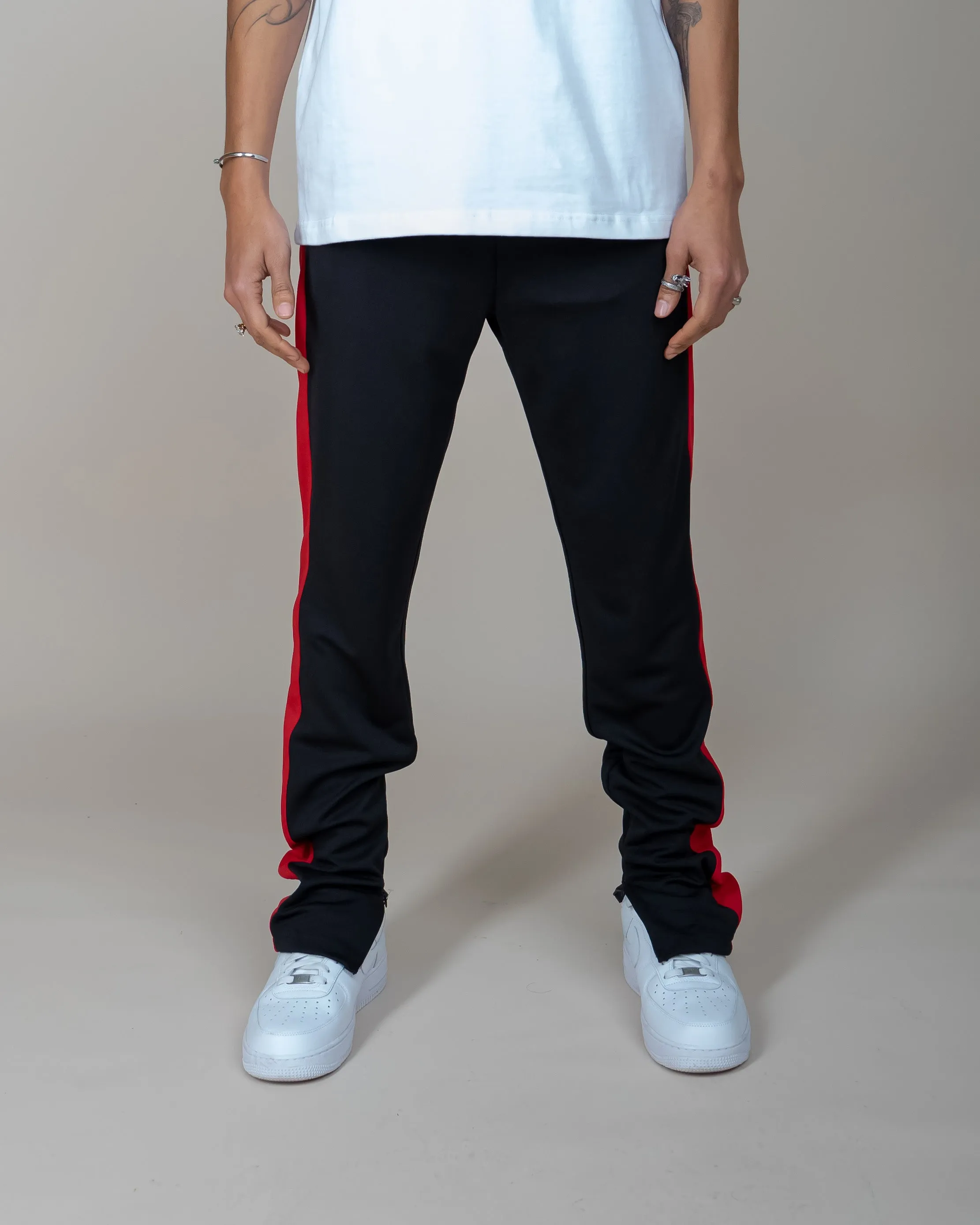 EPTM TRACK PANTS-BLACK/RED