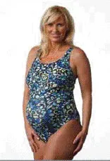 EQ Swimwear Harmony Maternity Suit With Shelf Bra