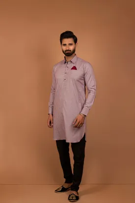 ER 306 Pink & Black Kurta Pajama