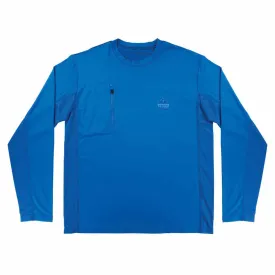 Ergodyne 12155 6689 XL Blue Cooling Long Sleeve Sun Shirt with UV Protection