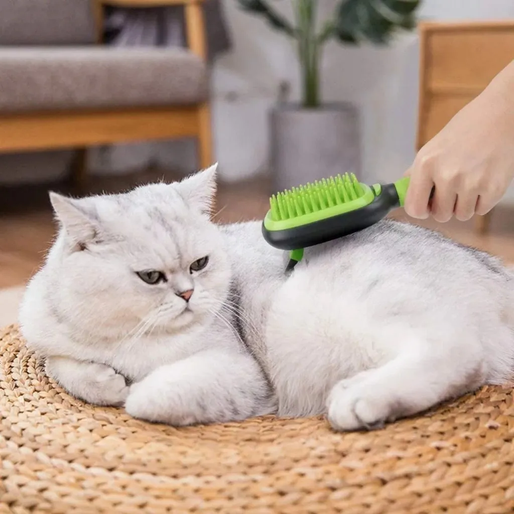 Ergonomic 5in1 Pet Grooming Set, Deshedding & Dematting