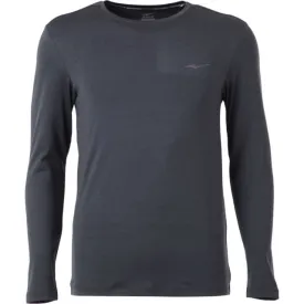 Erke Crew Neck Men Training Long Sleeve Black