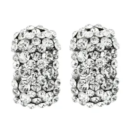 Esmay Crystal Clip On Earrings