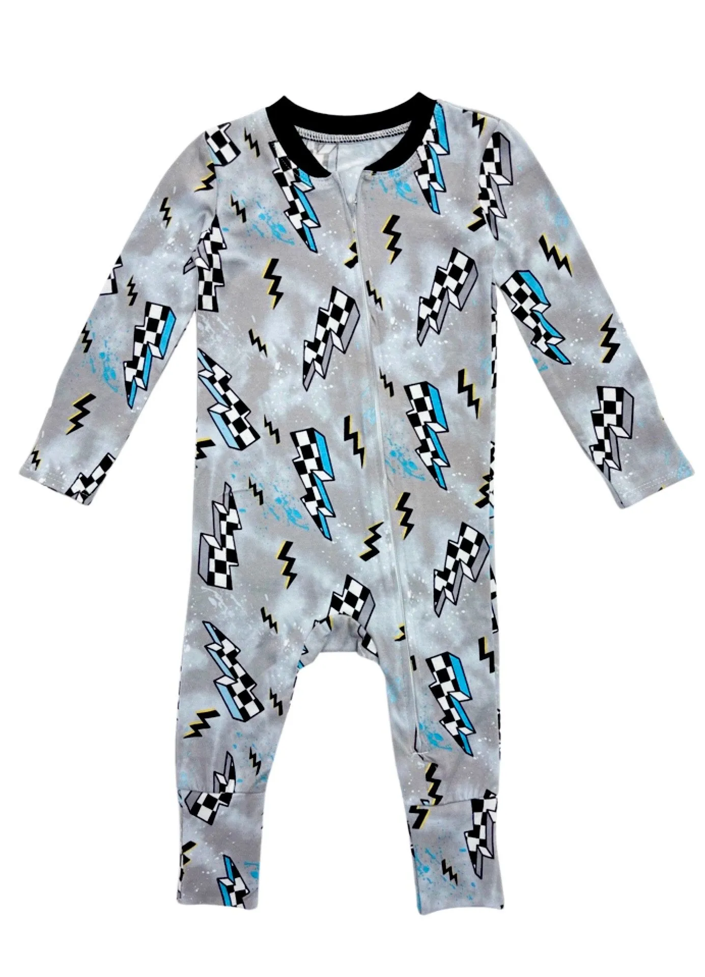 Esme Thunder Infant Flip Footie