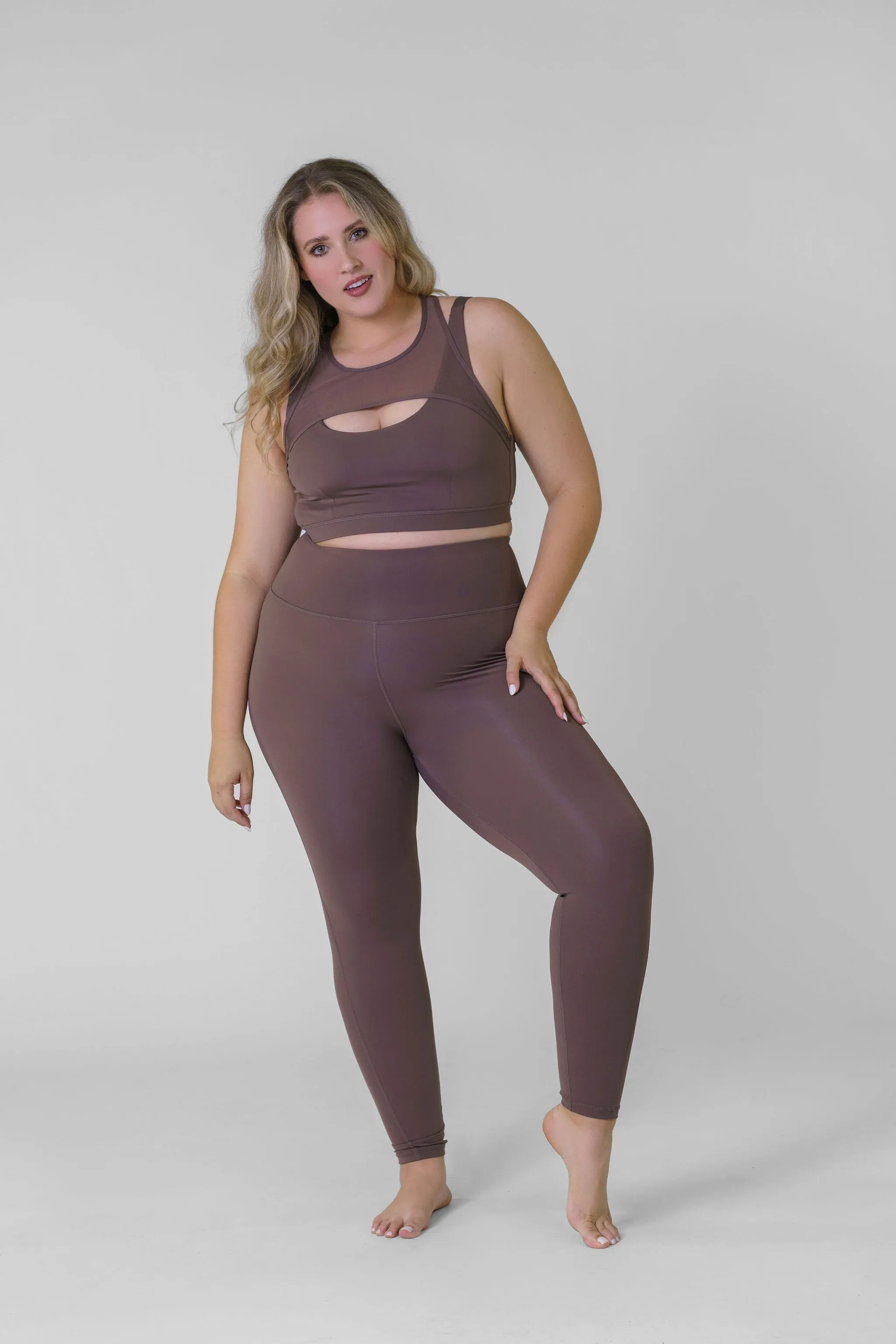 ESSENTIAL LYCRA-BLEND HIGHWAIST LEGGINGS