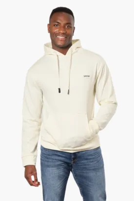 Essentials Solid Basic Pullover Hoodie - White