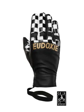 Eudoxie Lizzie Black/Gold Ladies Gloves