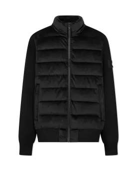 Eugene Velvet Hybrid Knit & Down Jacket