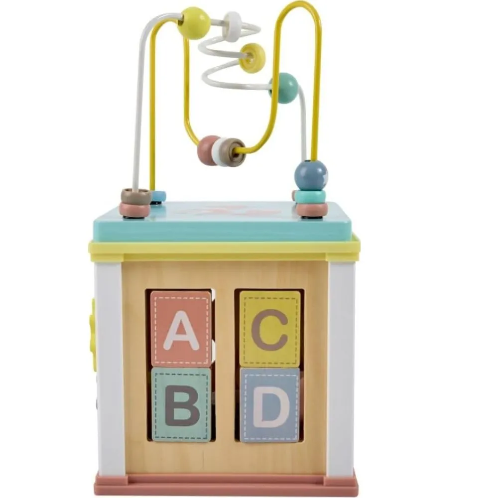 Eurekakids Pastel Activity Cube for Kids