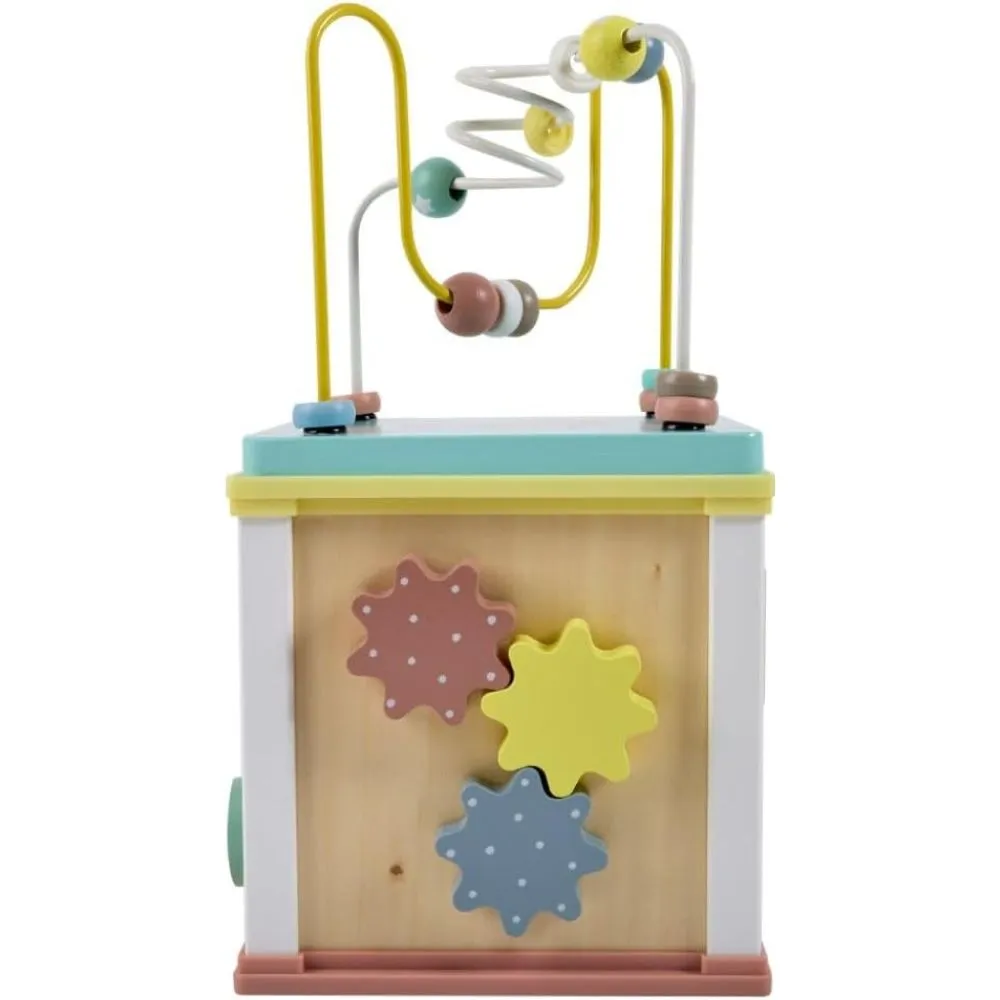 Eurekakids Pastel Activity Cube for Kids