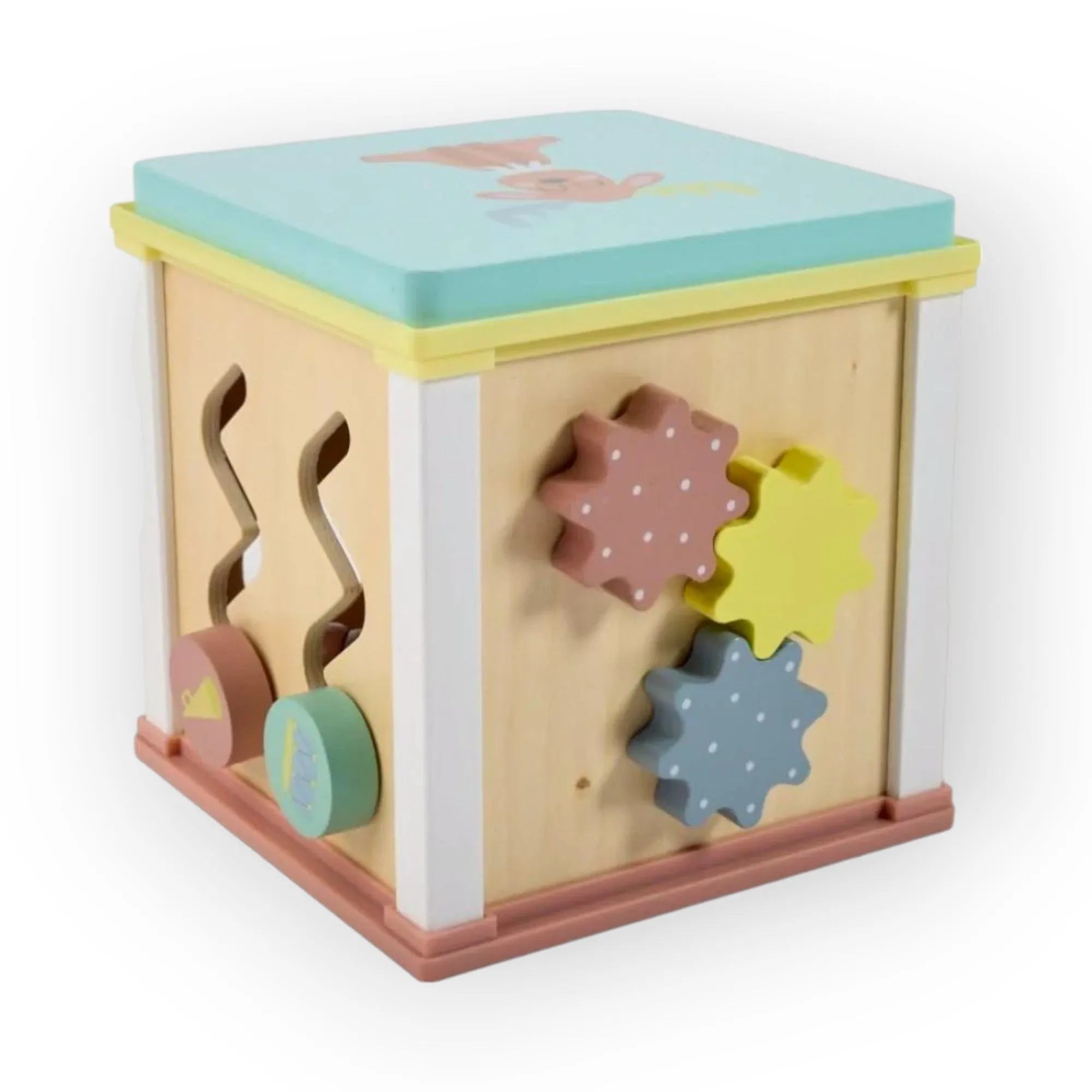 Eurekakids Pastel Activity Cube for Kids