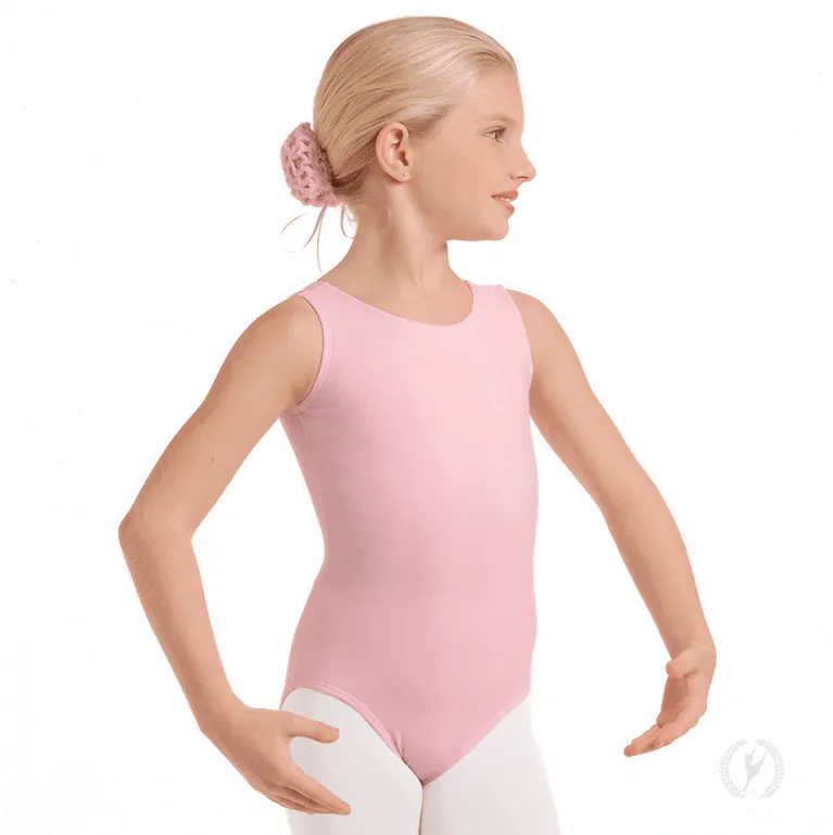 Eurotard 1089 Girls Tank Leotard with Cotton Lycra®