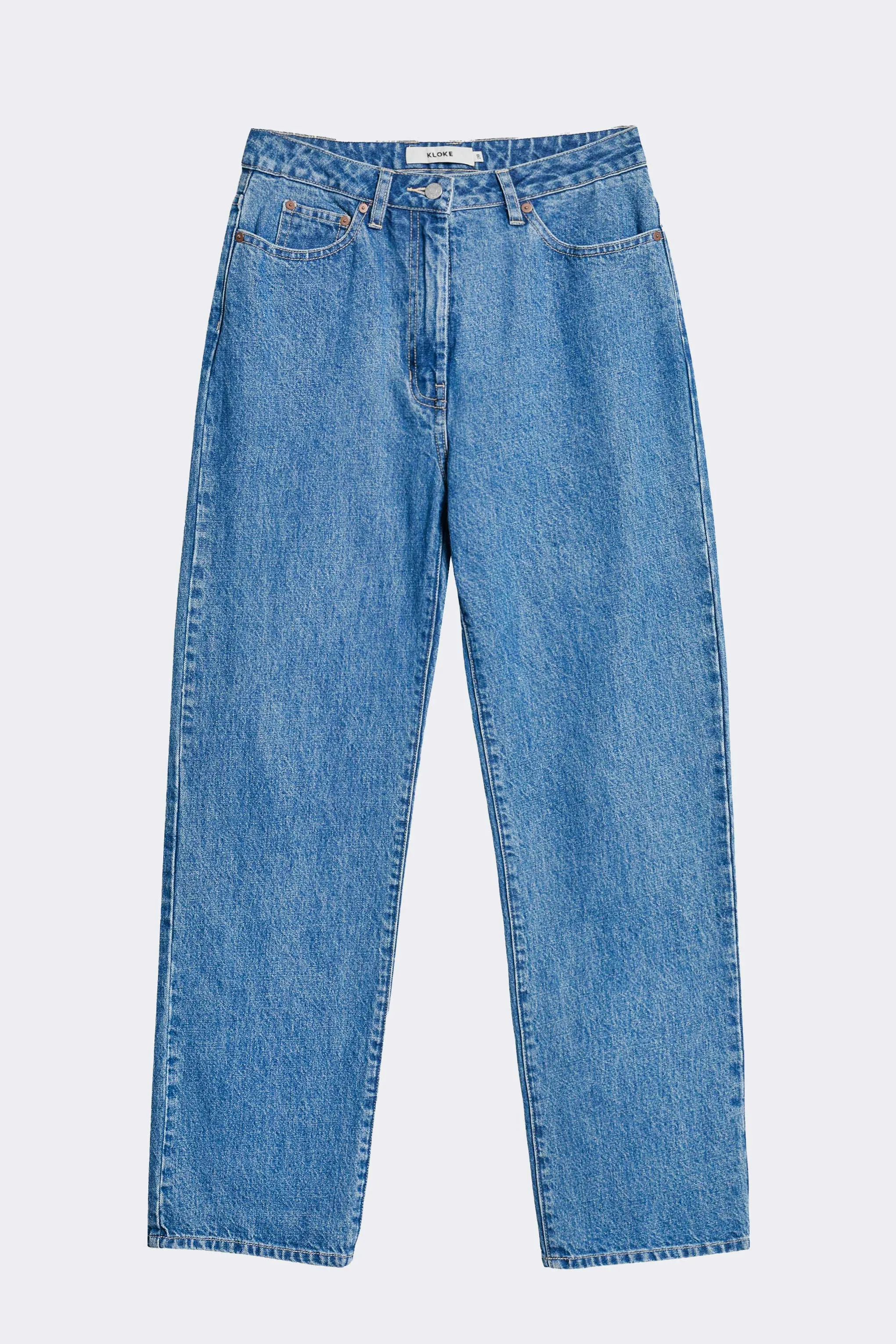 Evade Straight Leg Jean Mid-Wash