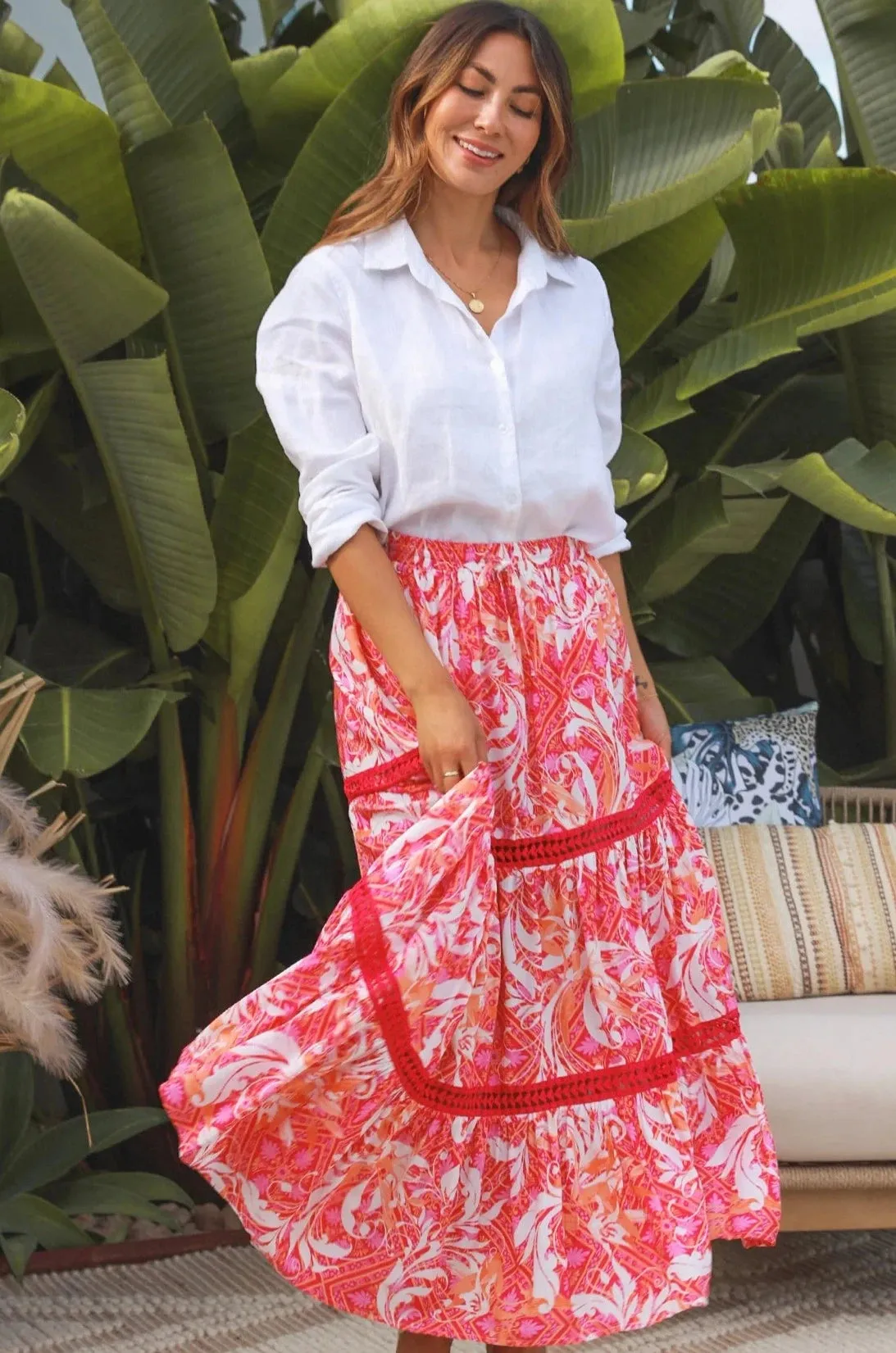 EVELOT MAXI SKIRT