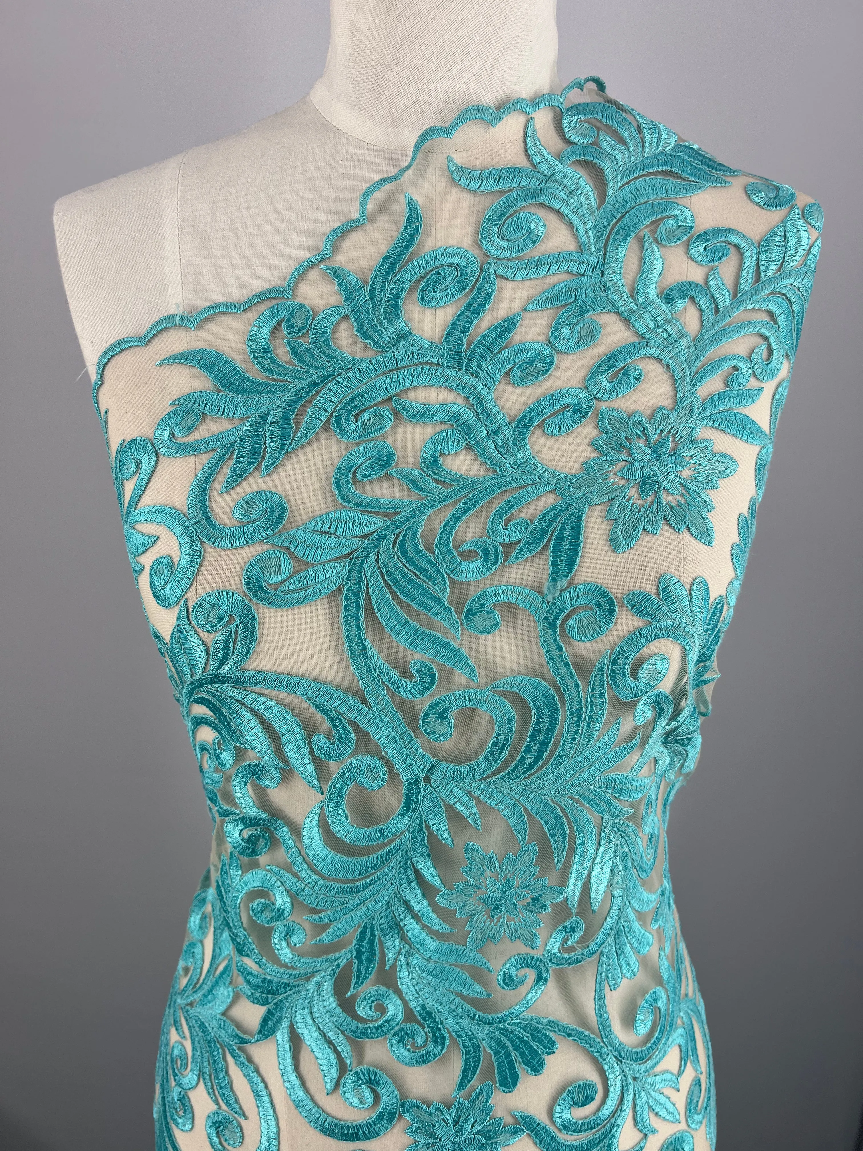 Evening Lace - Aqua Galadriel - 125cm