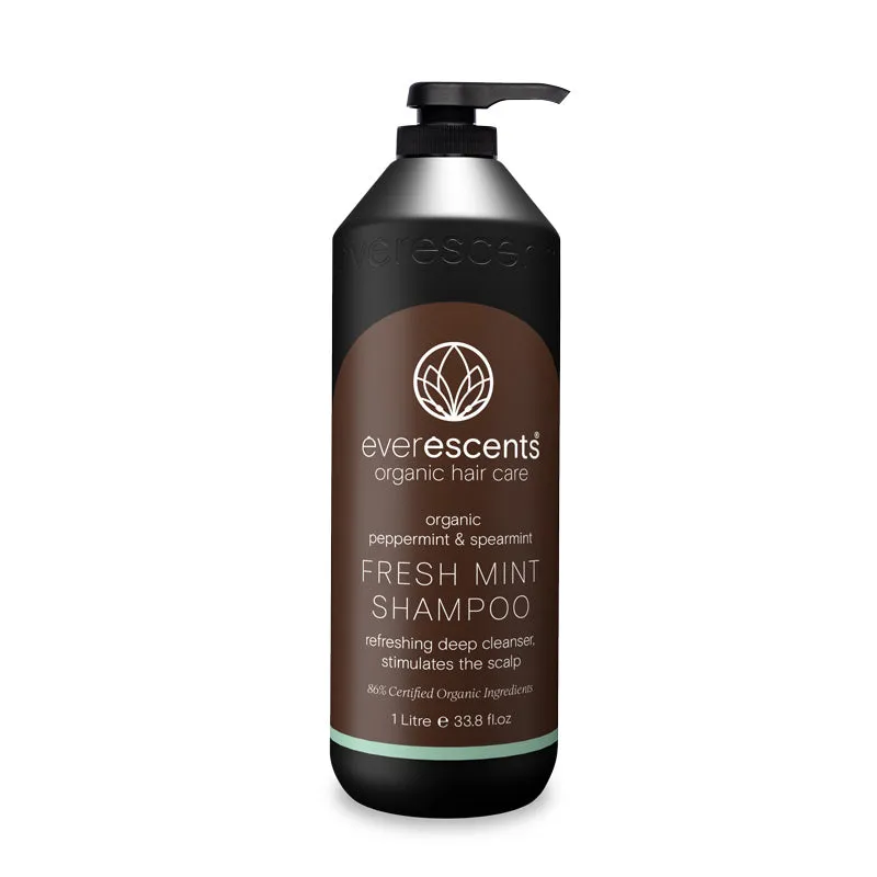 Everescents Organic Fresh Mint Shampoo