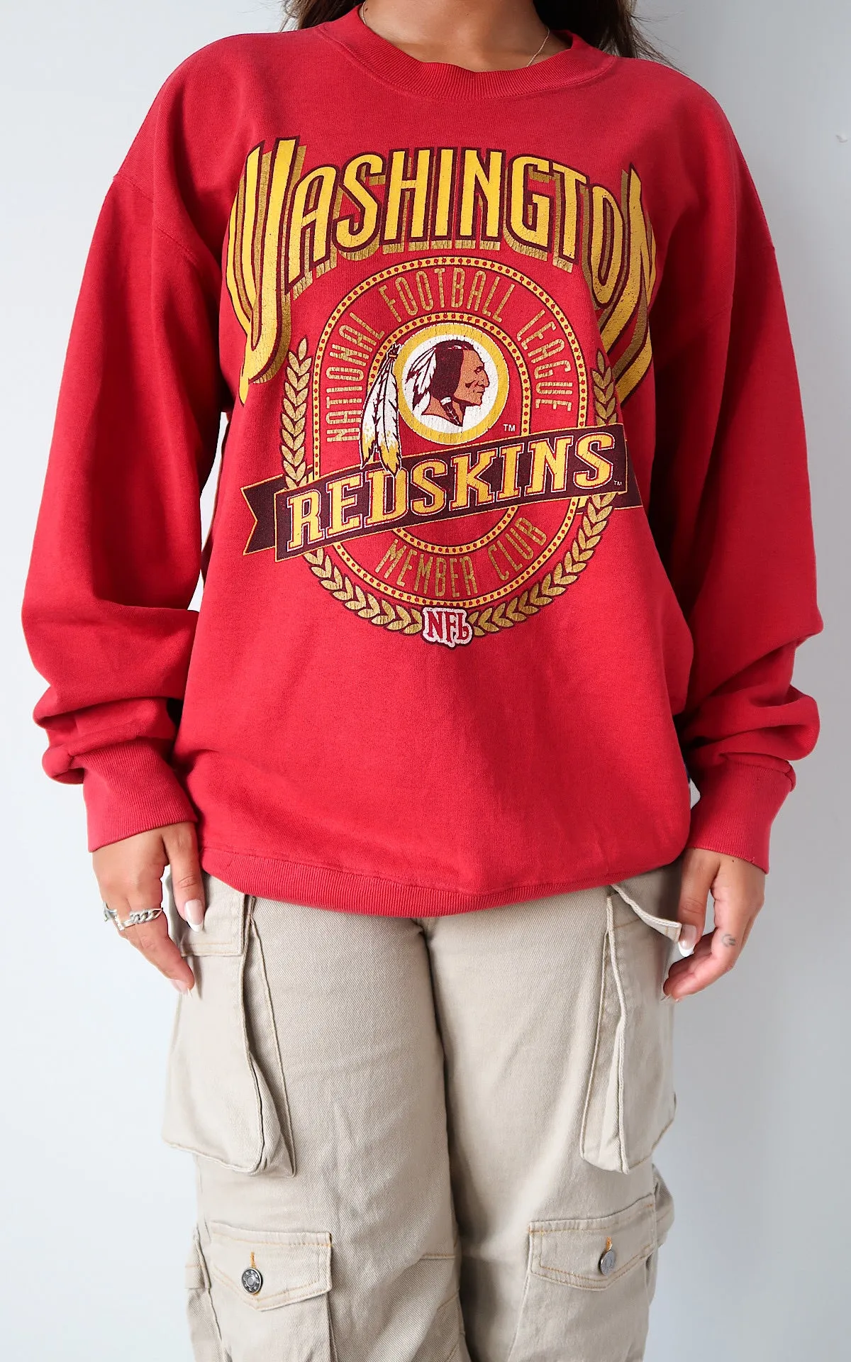 Evil Twin Washington Redskins Vintage Crewneck