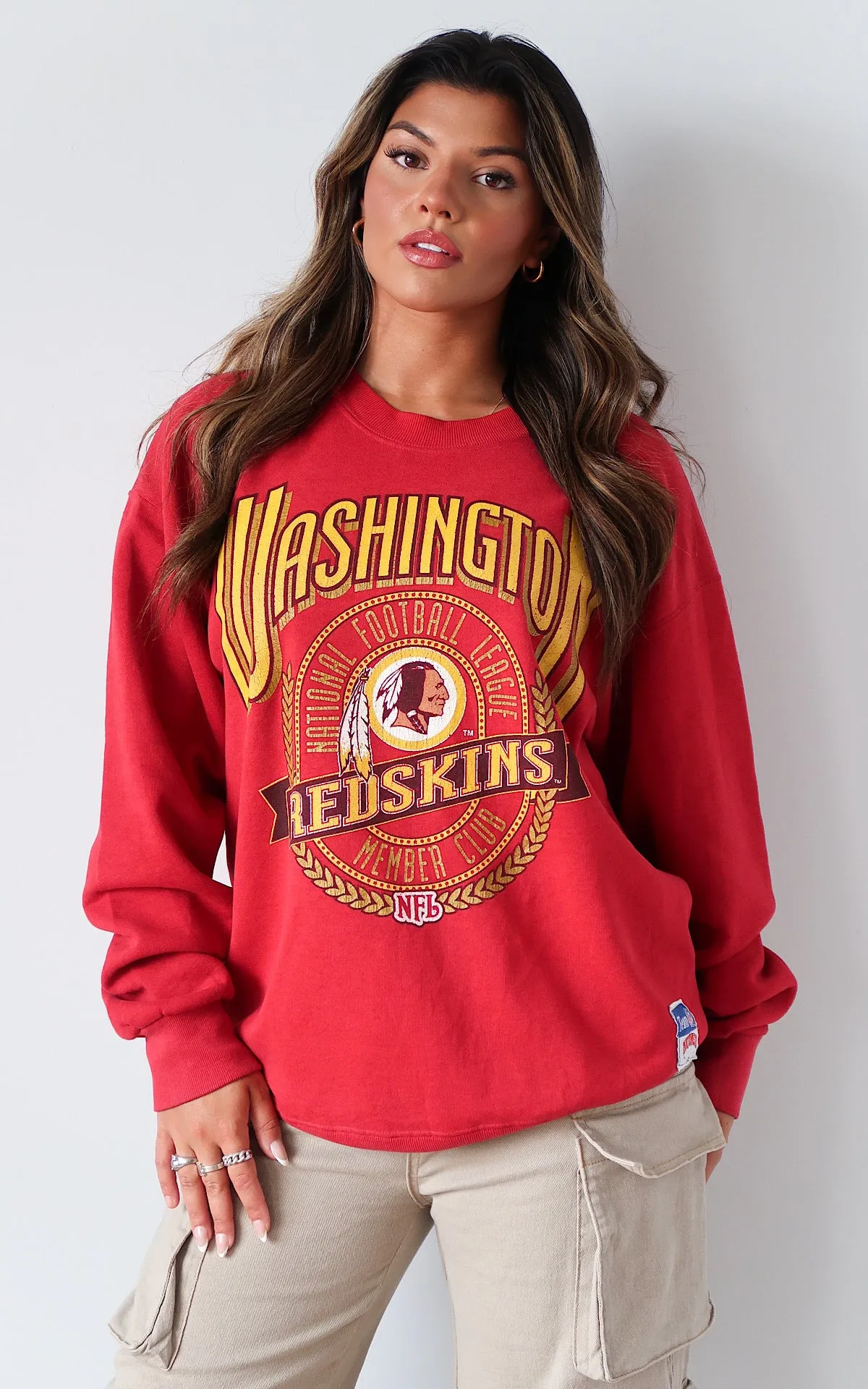 Evil Twin Washington Redskins Vintage Crewneck