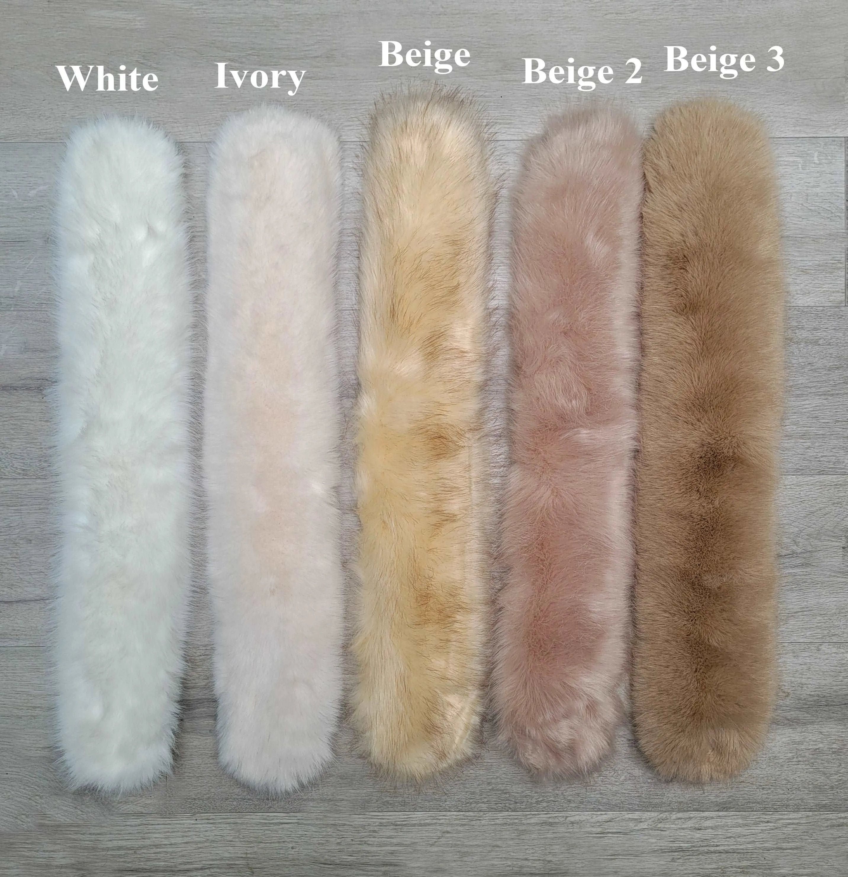 Extra Large Silky Faux Fur Vegan Trim Hood 70 cm, Large Faux Fur Collar Trim, Faux Fox Fur, Fur Ruff, Faux Fur Hood, Jacket, Like Real Fur