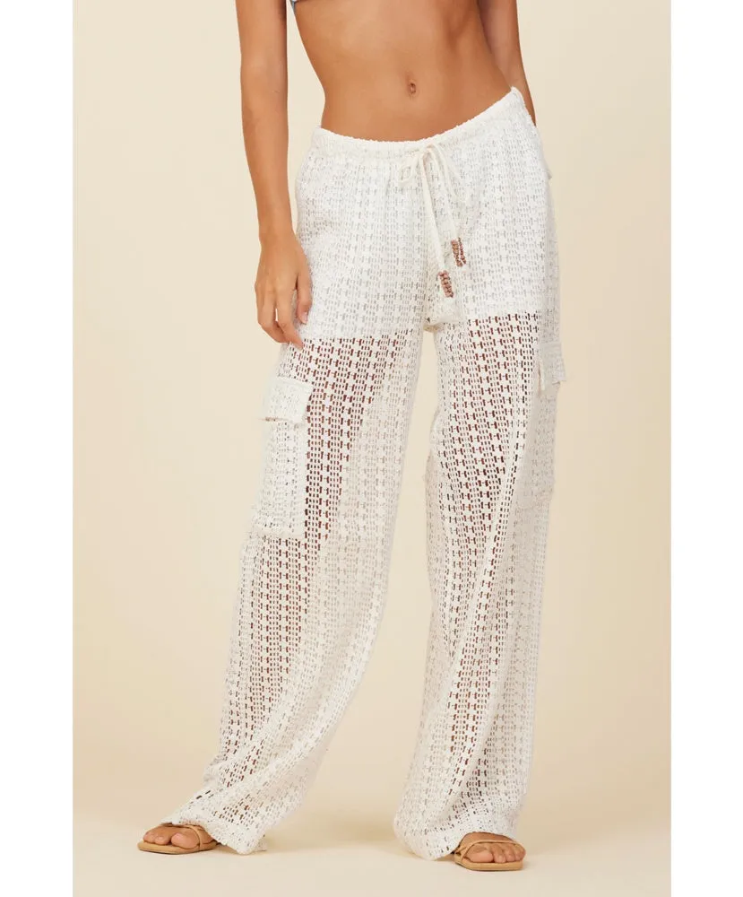 Eyes On Me Crochet Cargo Pants