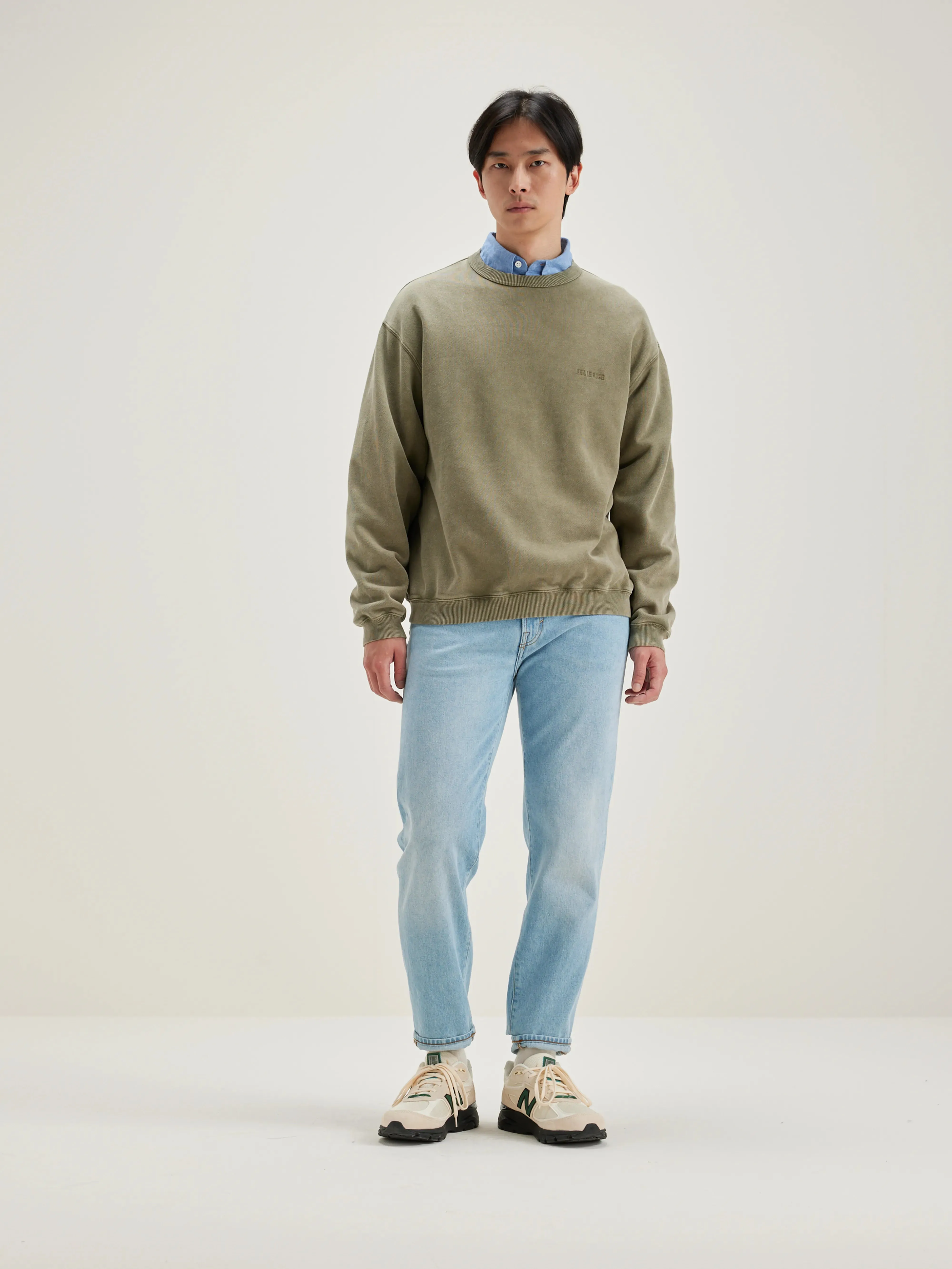 Fabien crew-neck sweatshirt (242 / M / MILITARY)