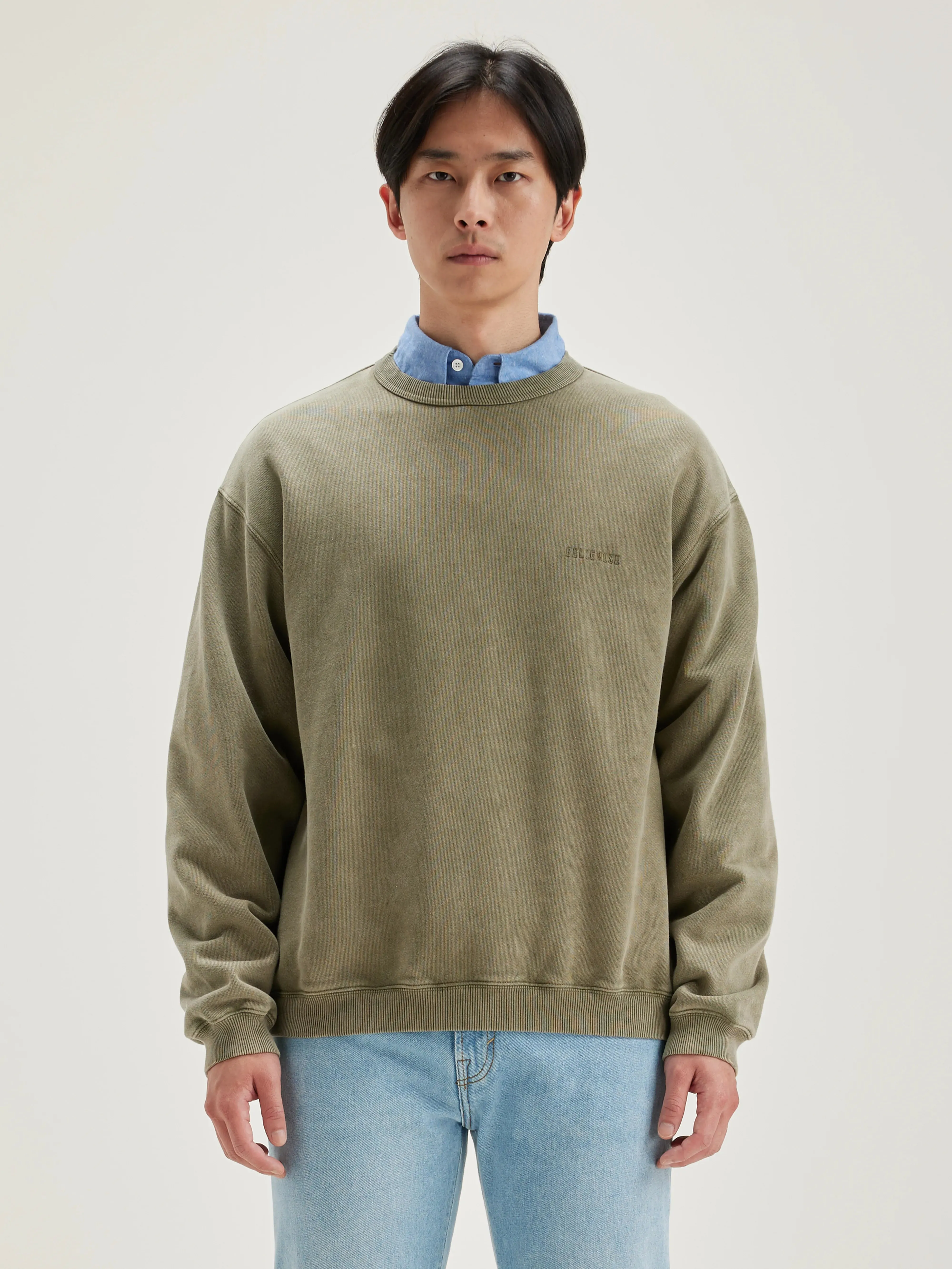 Fabien crew-neck sweatshirt (242 / M / MILITARY)