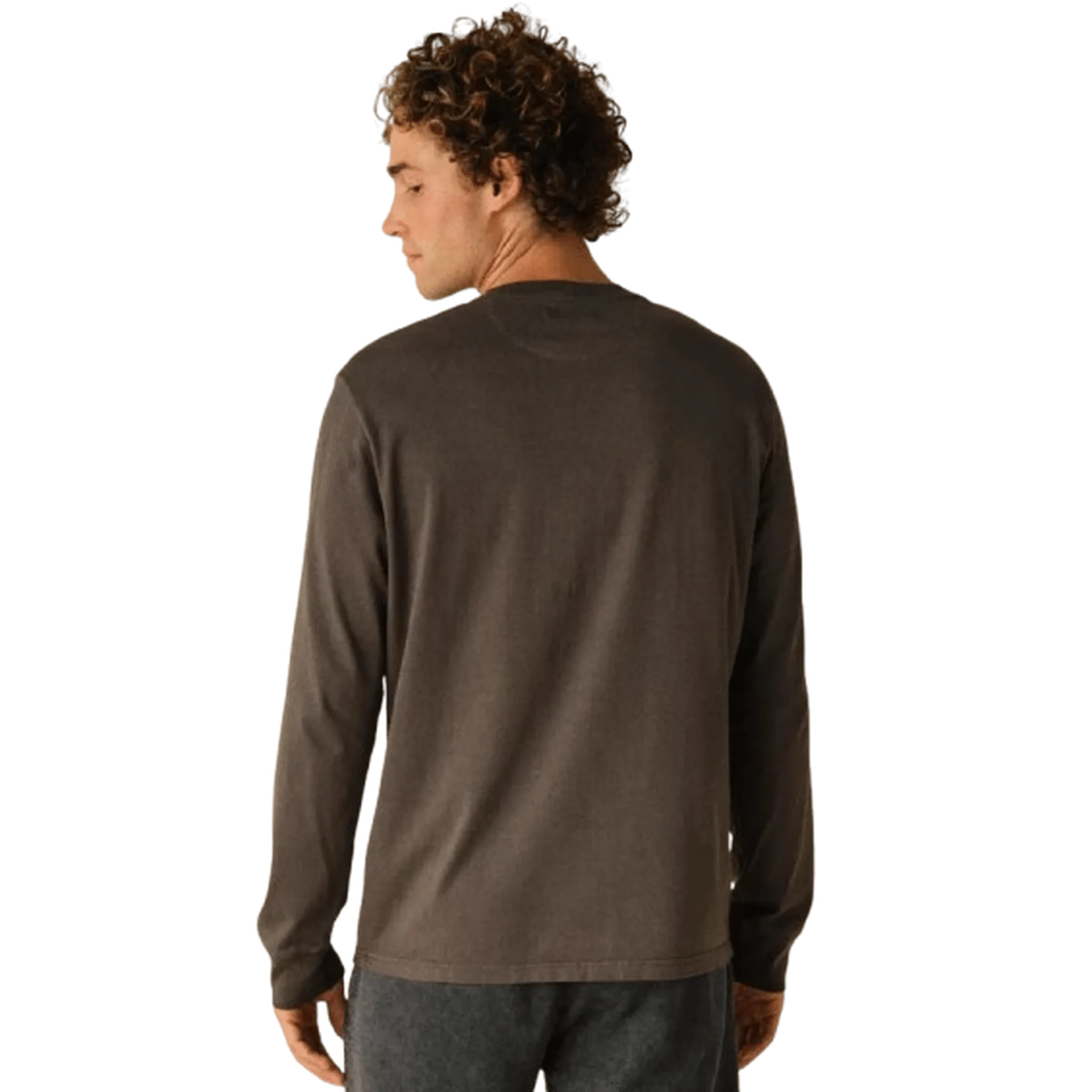 FAIR HARBOR: Black Saltaire Henley