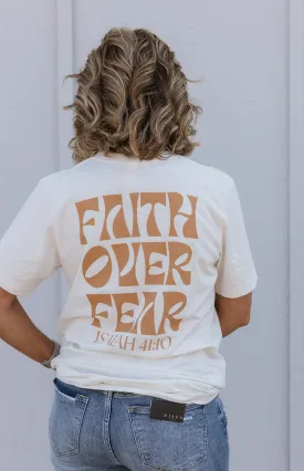 FAITH OVER FEAR GRAPHIC TEE