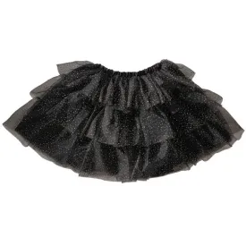 Fancy Dress Black & Gold Sparkle Tutu 3-5 Years