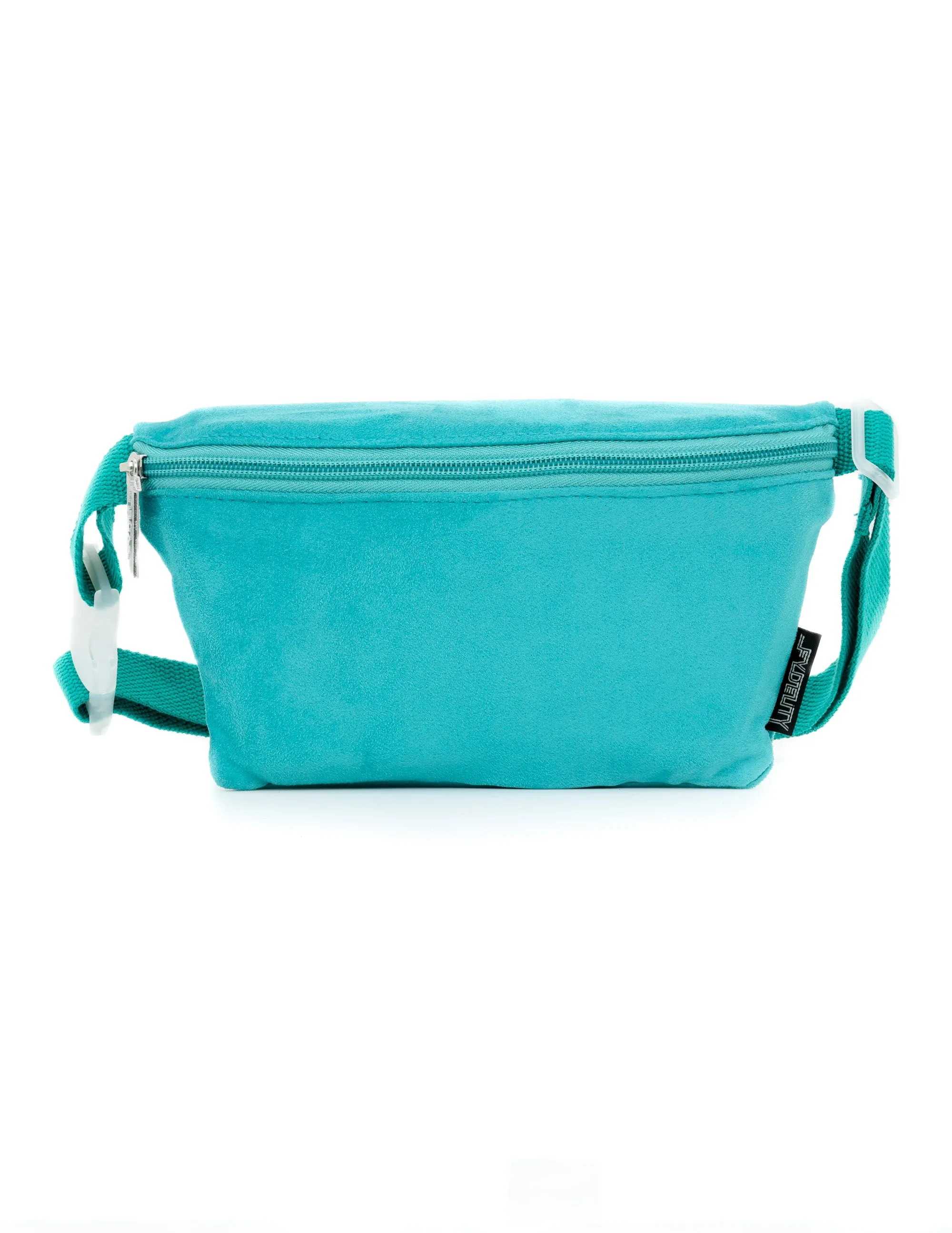 Fanny Pack | Slim | Faux Suede Turquiois