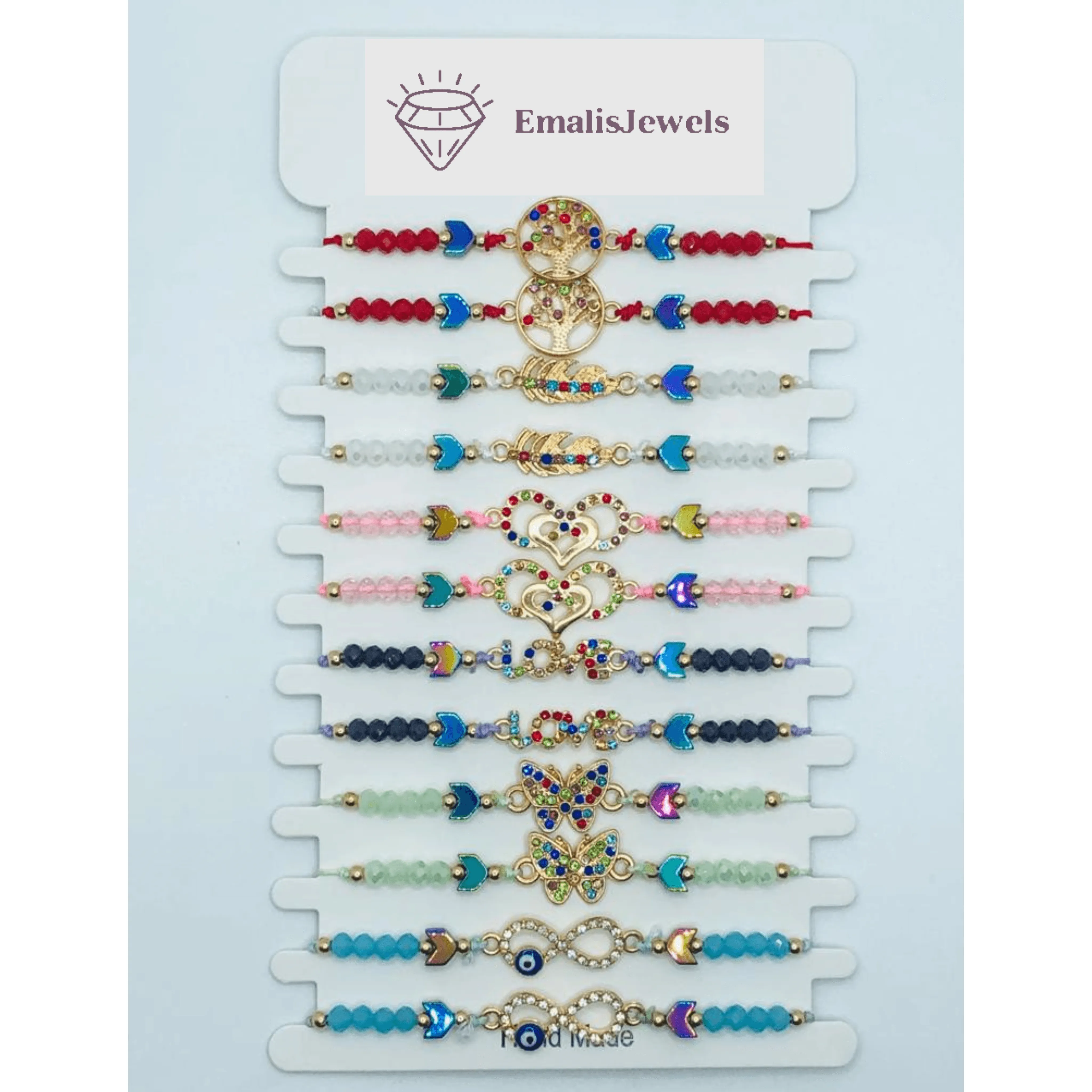 Fashion Bracelet Trendy 12 Pack Set Collection