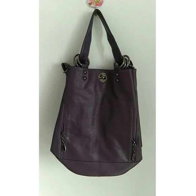 Fashion PU Leather Backpack