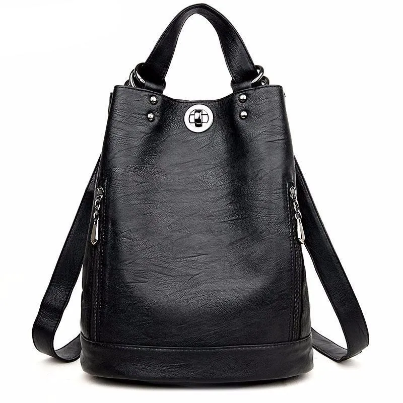 Fashion PU Leather Backpack