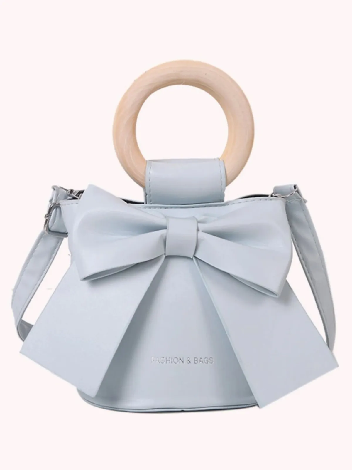 Fashion Star Circle Handle Bucket Bag