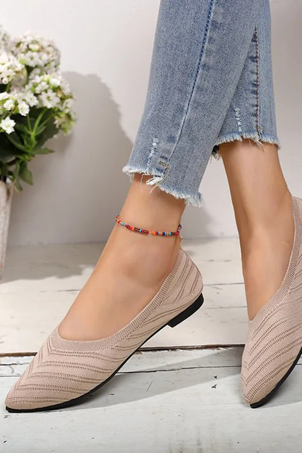 Fashionable and Versatile Flat Comfortable Shoes