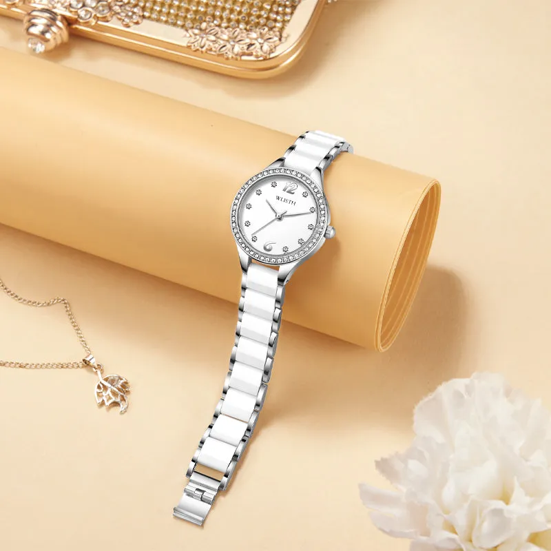 Fashionable diamond-encrusted watch W11S8516