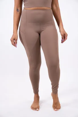 Fashionista Yogi "Nina" High Rise Lycra Legging with Pockets