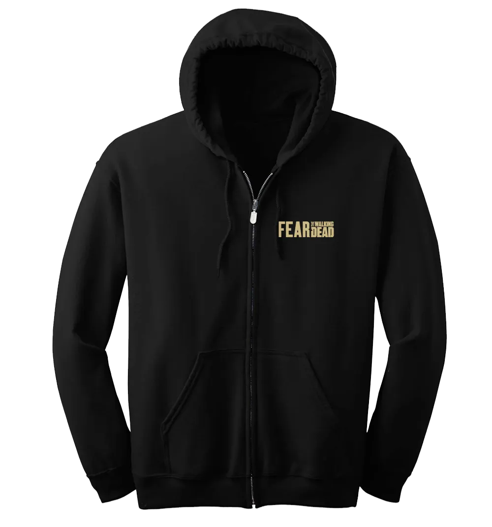 Fear The Walking Dead Madison Fleece Zip-Up Hooded Sweatshirt