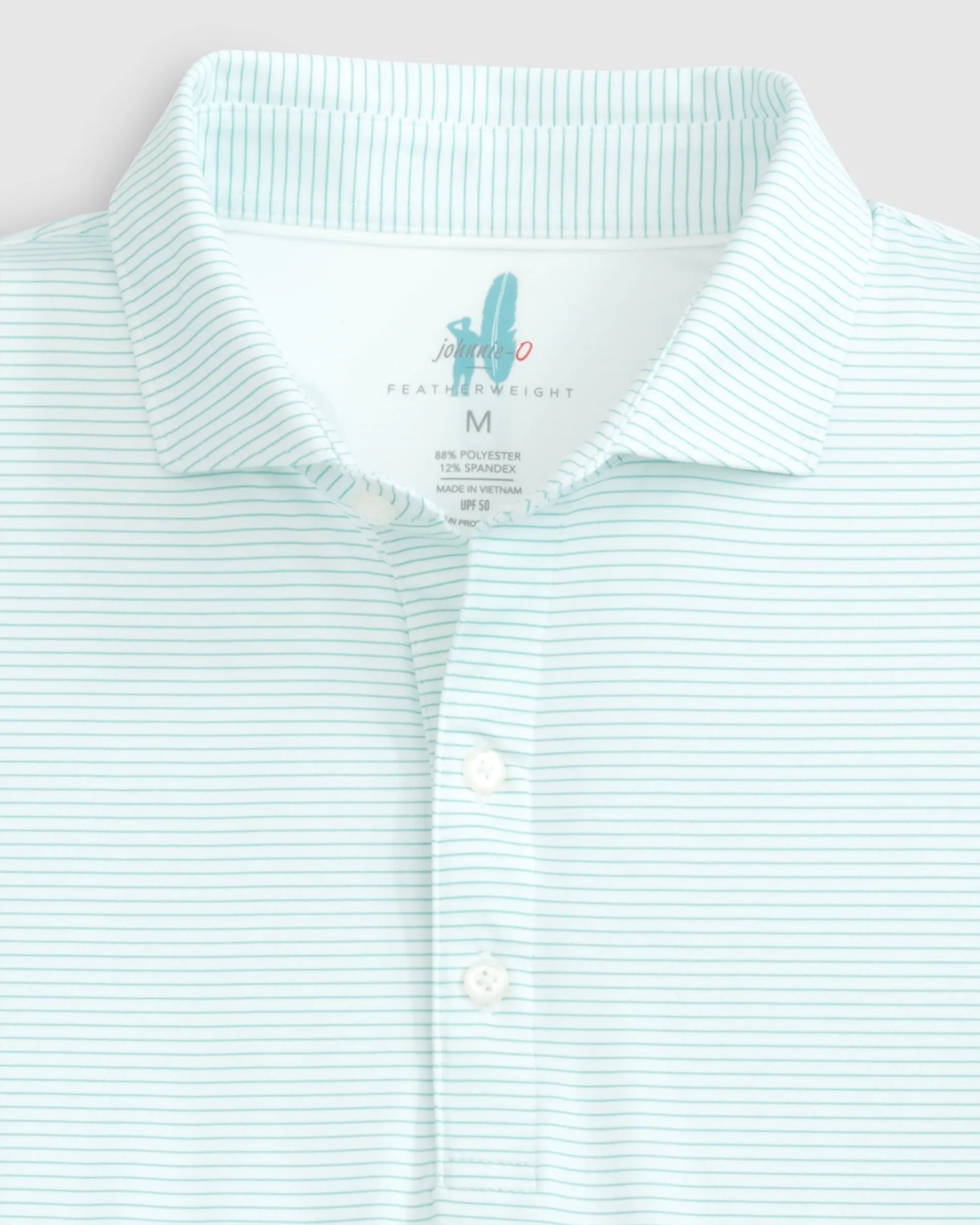 Featherweight Performance Polo - Double Eagle Stripe