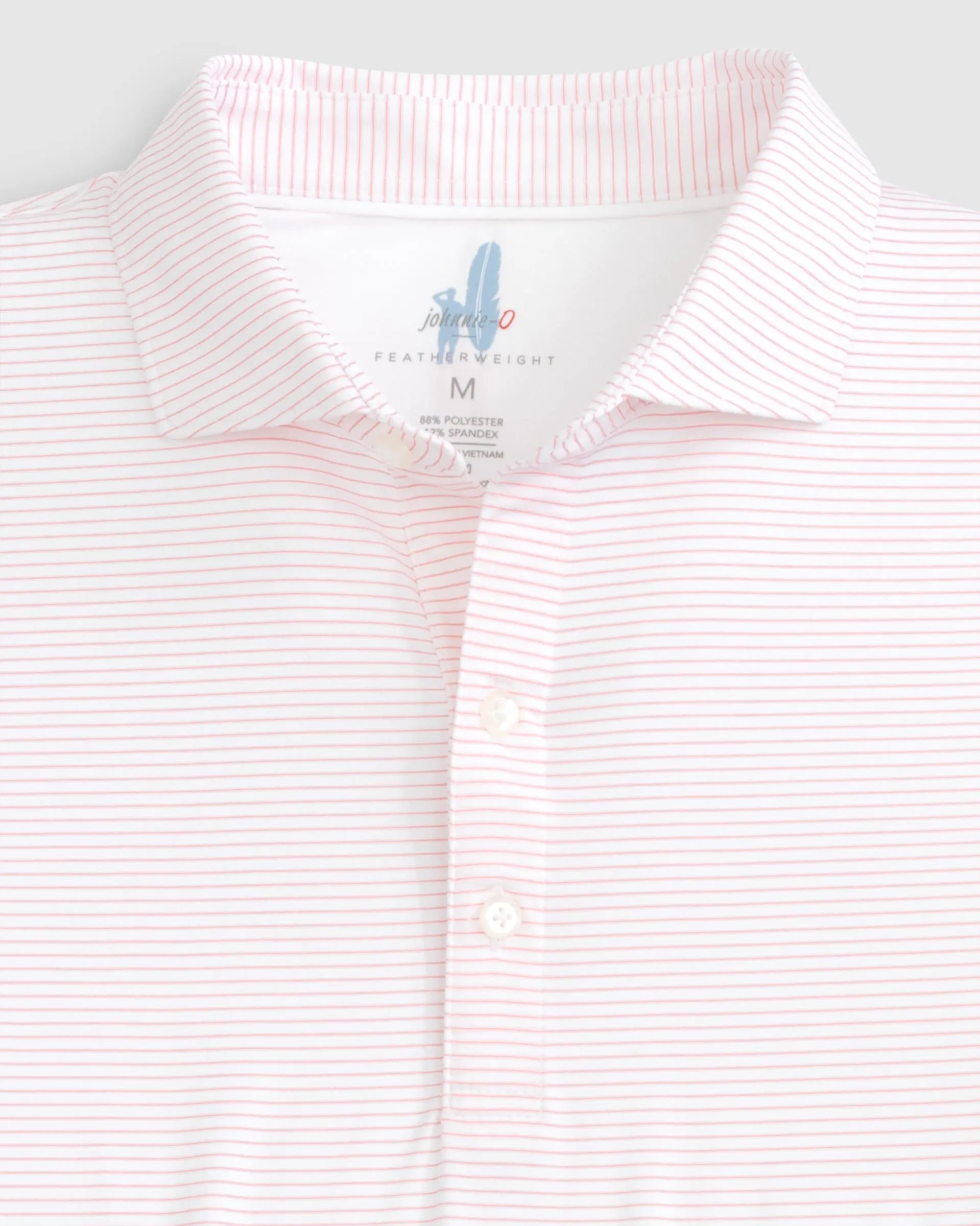 Featherweight Performance Polo - Double Eagle Stripe