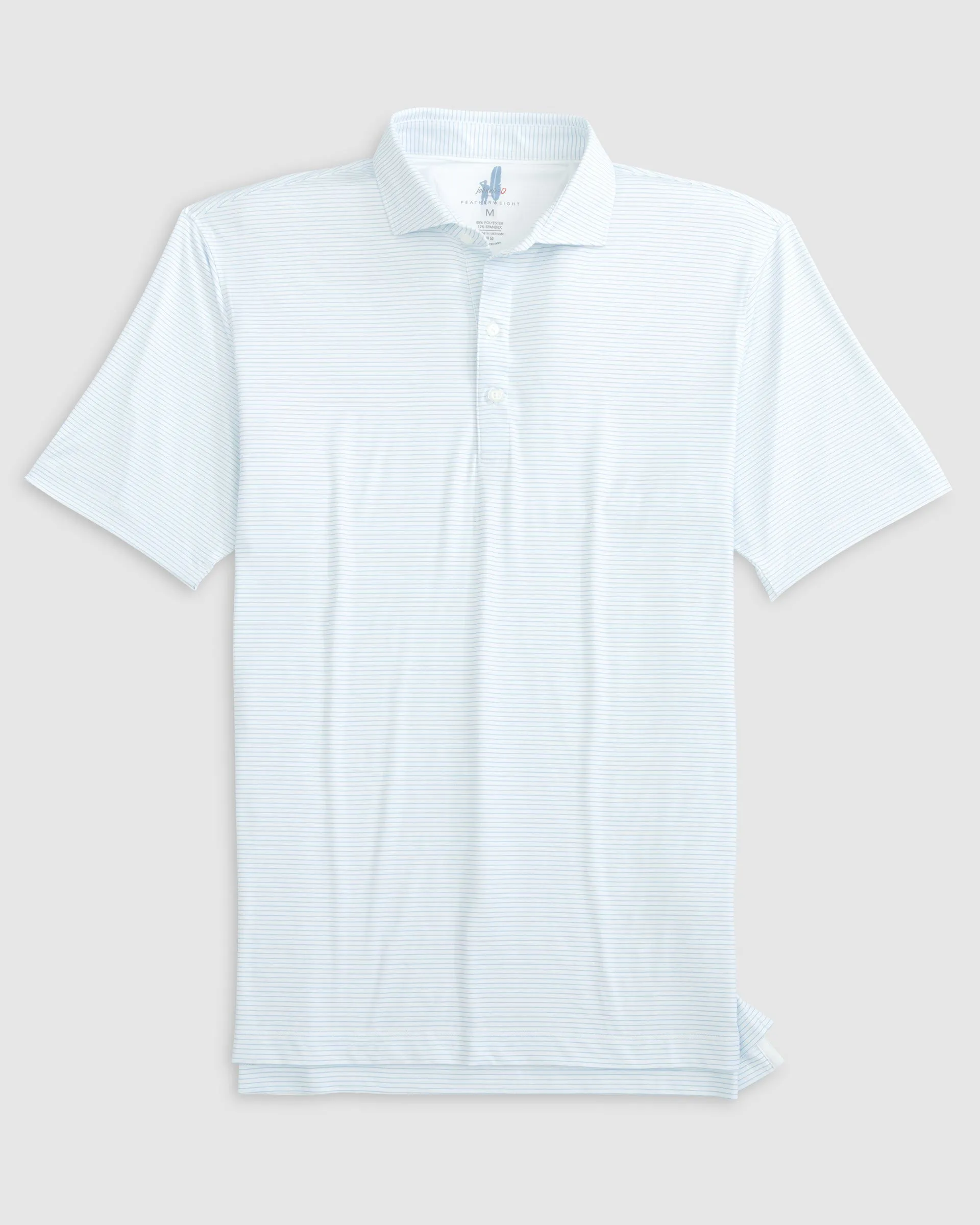 Featherweight Performance Polo - Double Eagle Stripe