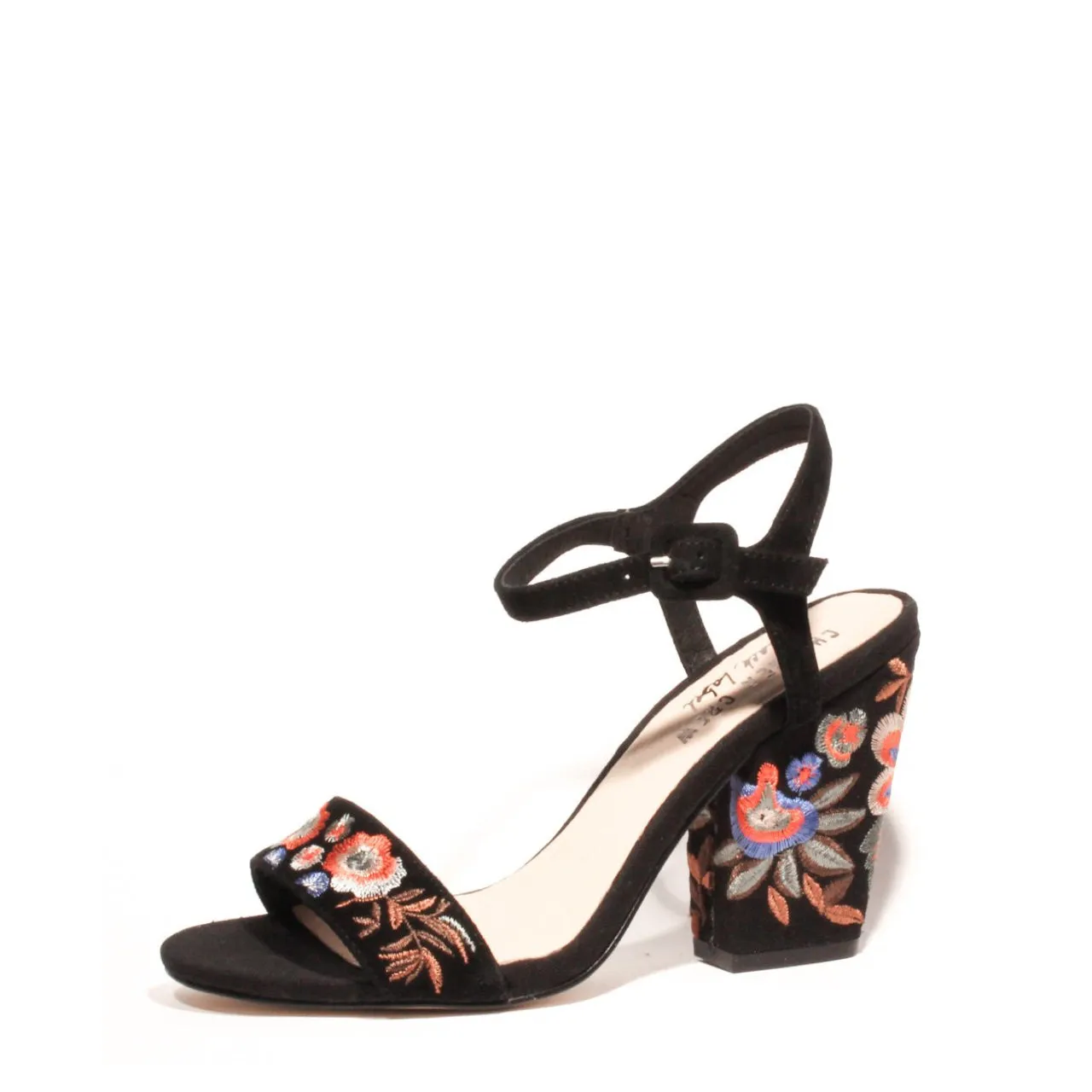 Feisty Embroidered Heels