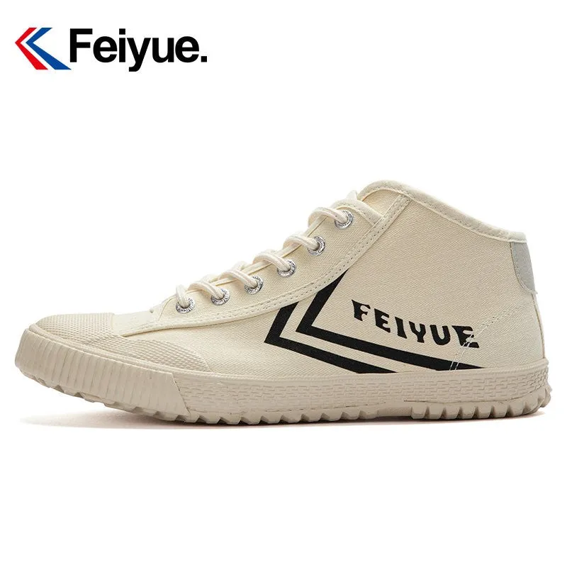 FEIYUE SHANGHAI FE MID 922  Skate Sports Street Fashion Training Shoes / Sneakers Mid Top Size 34-44 Unisex Youth Adult White-Black & White White