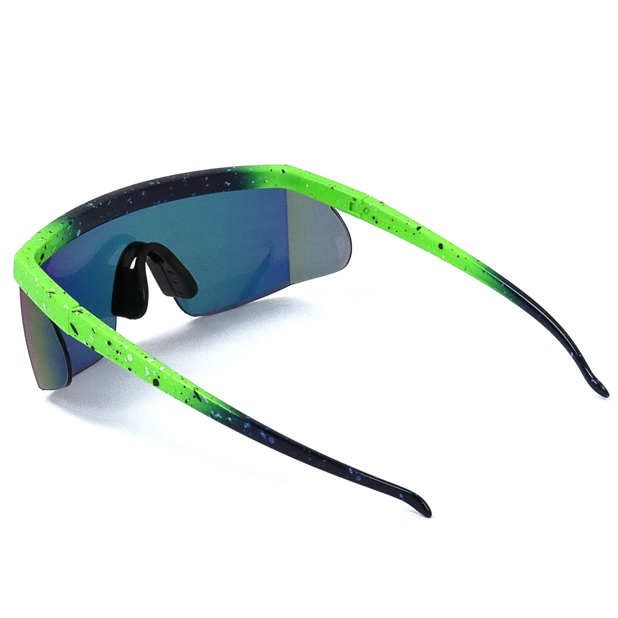 Festival Visor Sunglasses - Green