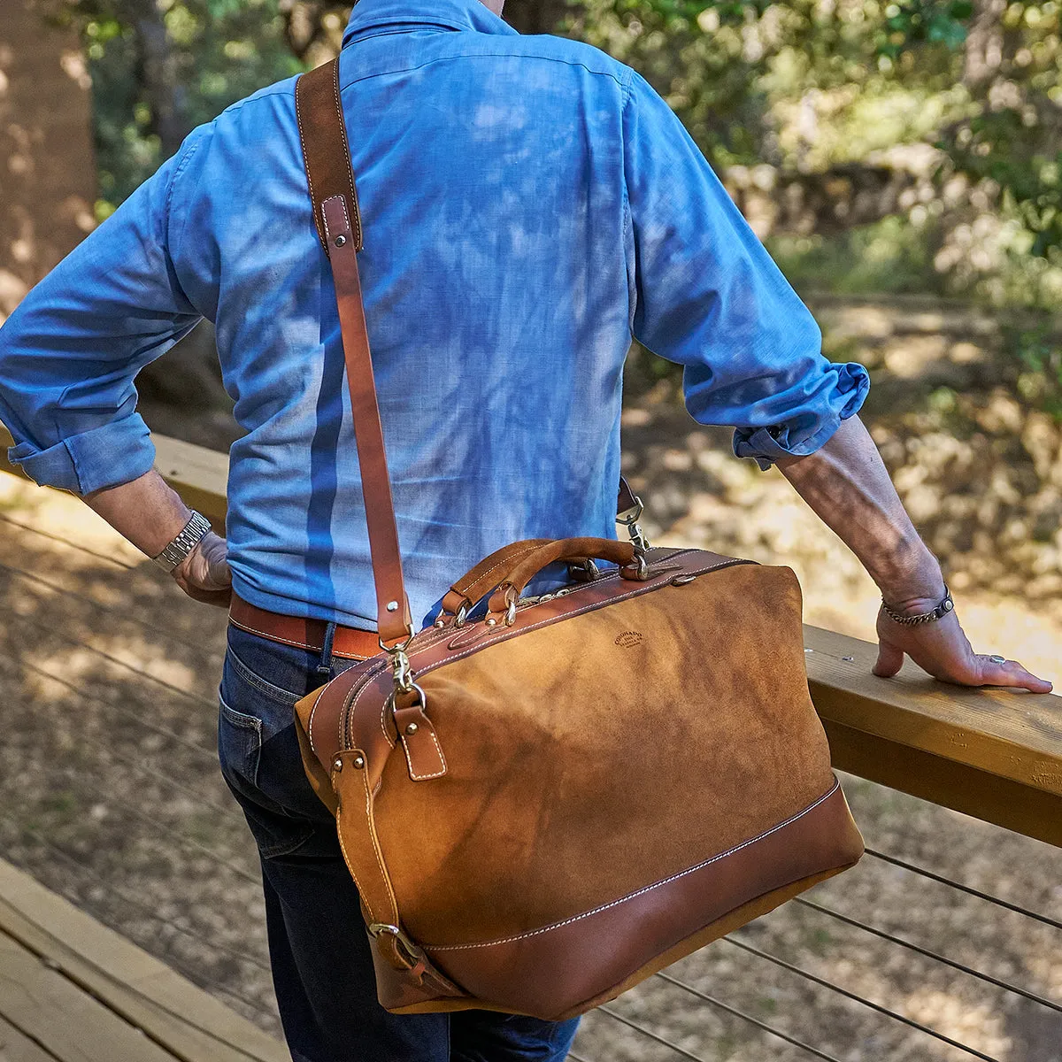 Field Duffel No.300 | WP Tan Suede