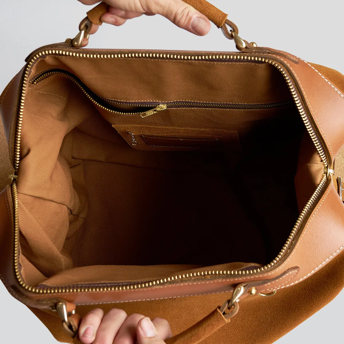 Field Duffel No.300 | WP Tan Suede