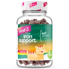 FineS Fe  Iron Support Kids Gummies 60PC