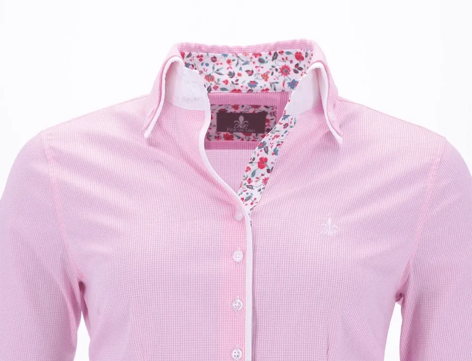 Fior da Liso - Emanuela Luna Belle Pink Blouse - SS24